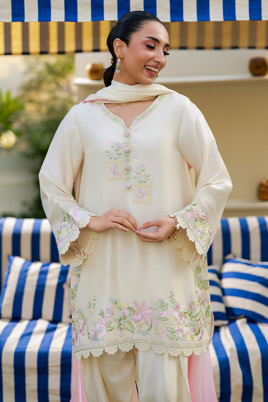 Blossom Shirt and Dupatta