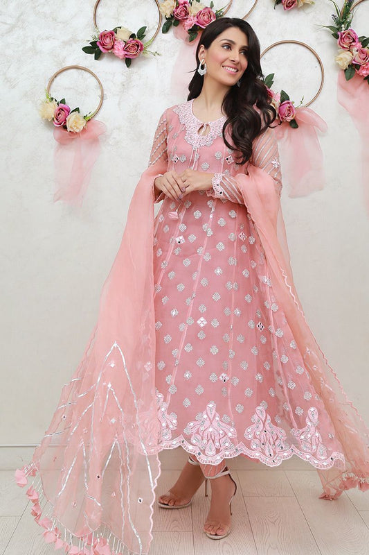 Belle rose Kalidaar and Dupatta