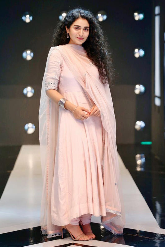 Pink Glory Kalidaar and Dupatta
