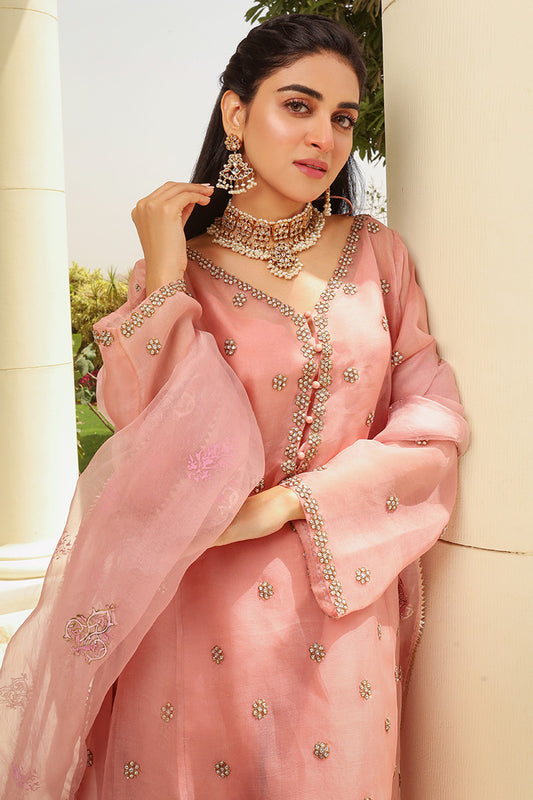 Moon Glow Shirt and Dupatta With Pants