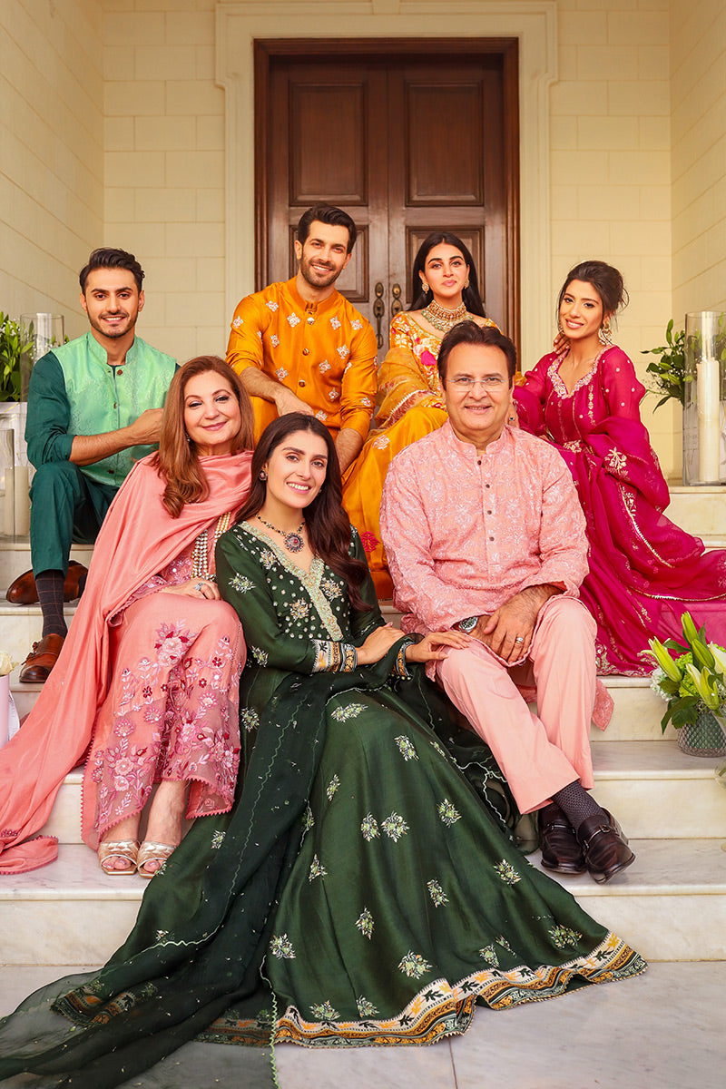 Moire Shirt and Dupatta