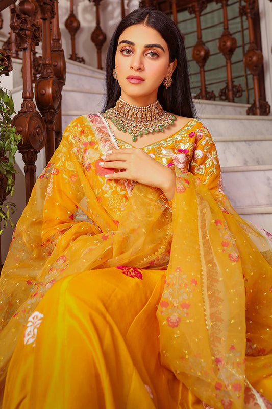 Delina Kalidaar and Dupatta With Pants