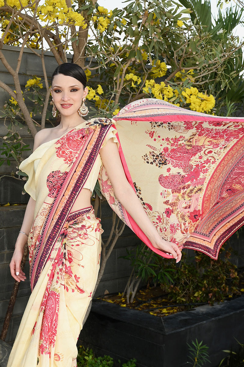 Lemonade Saree