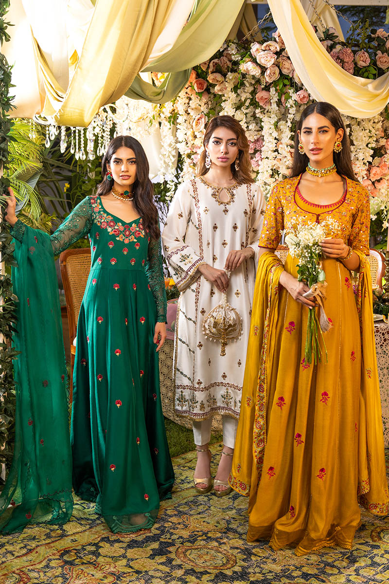 Apricot Kalidaar and Dupatta