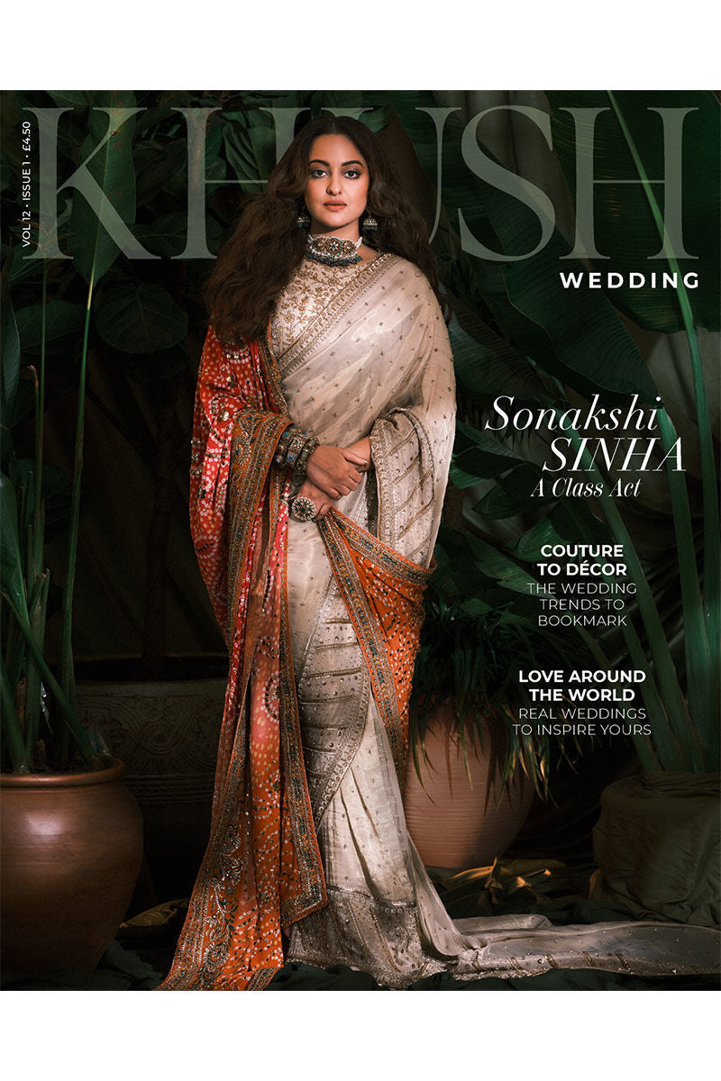 Sonakshi Sinha Ivory Saree