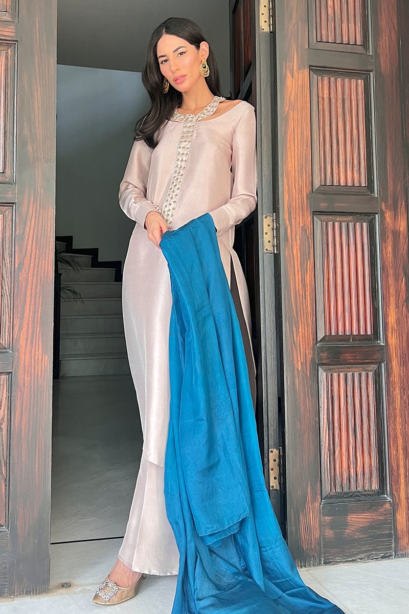 Silken Stardust Shirt and Pants