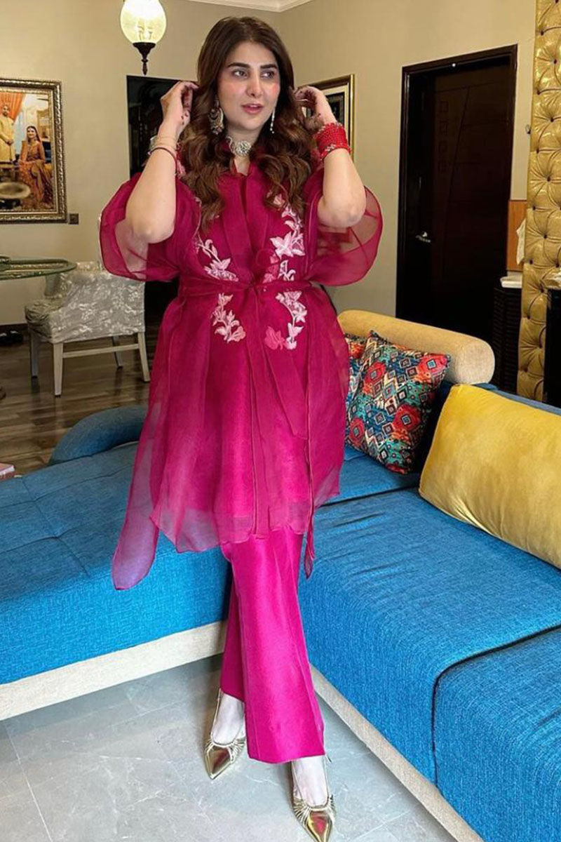 Viva Magenta Shirt and Pants