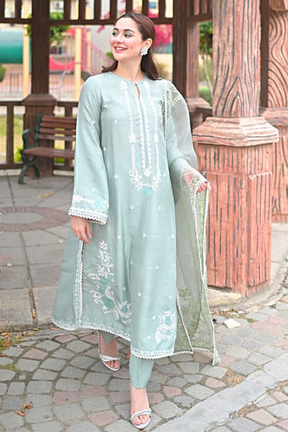 Sorbet Elegance Shirt and Dupatta