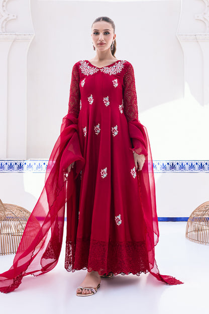 Rouge Kalidaar and Dupatta