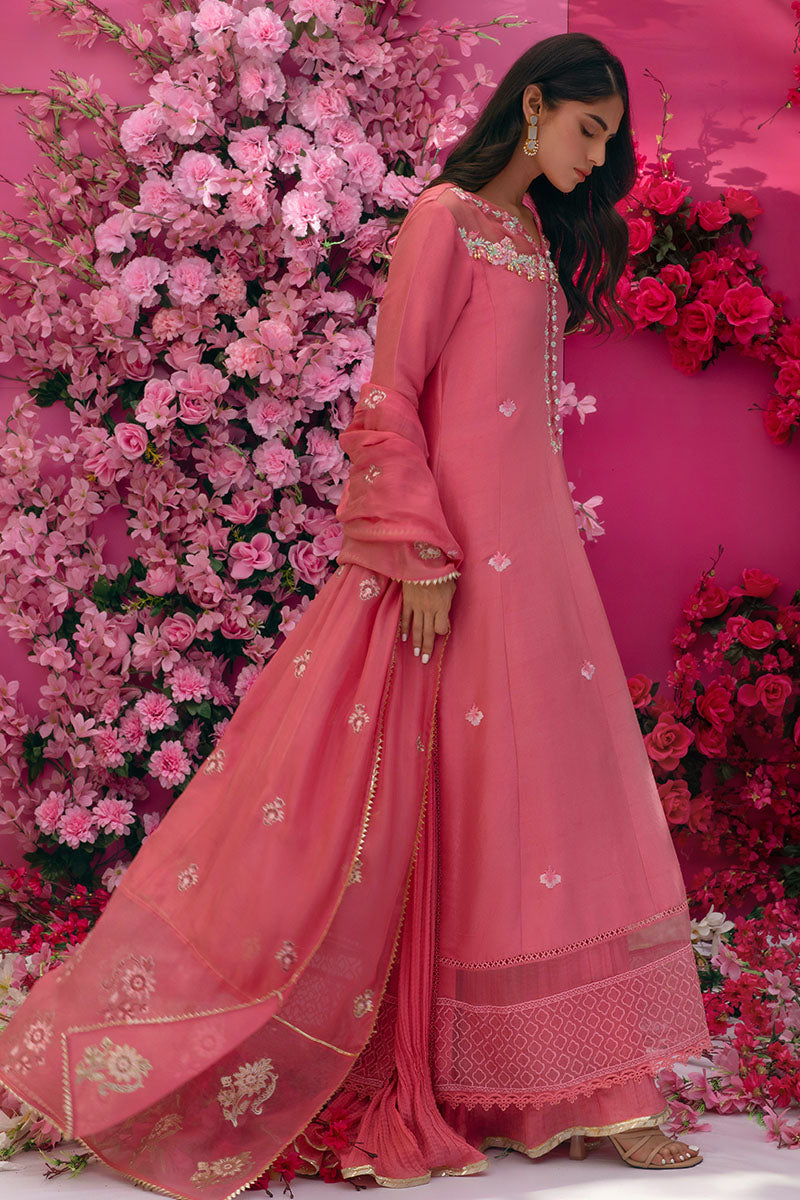 Luxe Blooms Kalidaar and Dupatta