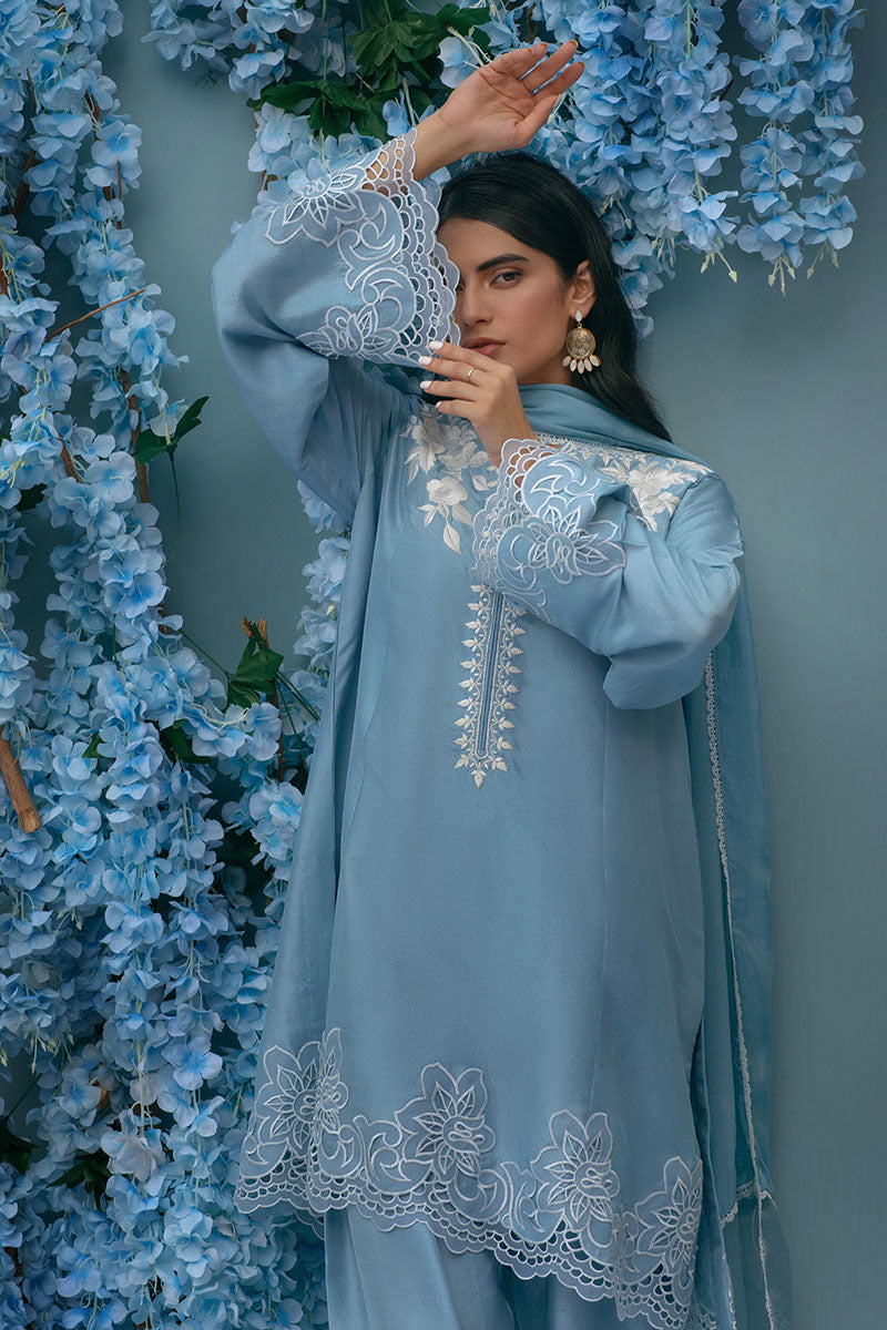 Periwinkle Dream Shirt and Dupatta