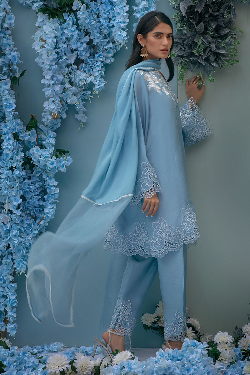 Periwinkle Dream Shirt and Dupatta