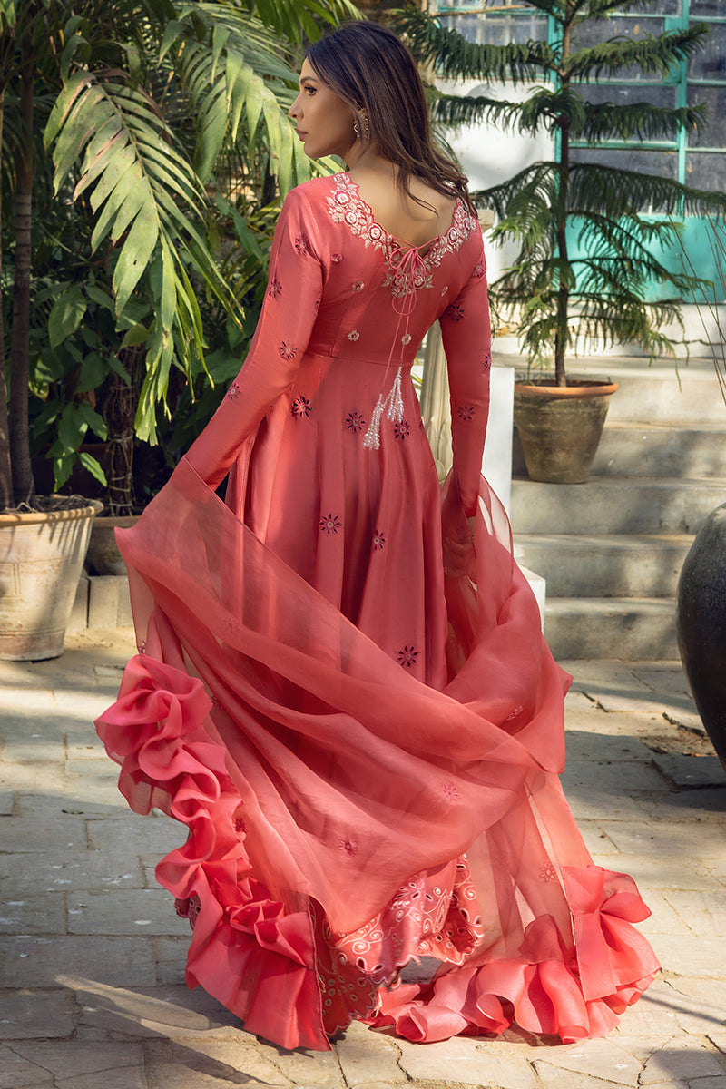Sharleez Kalidaar and Dupatta
