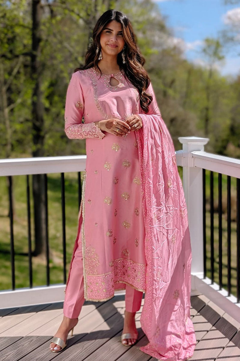 Calina Shirt and Dupatta