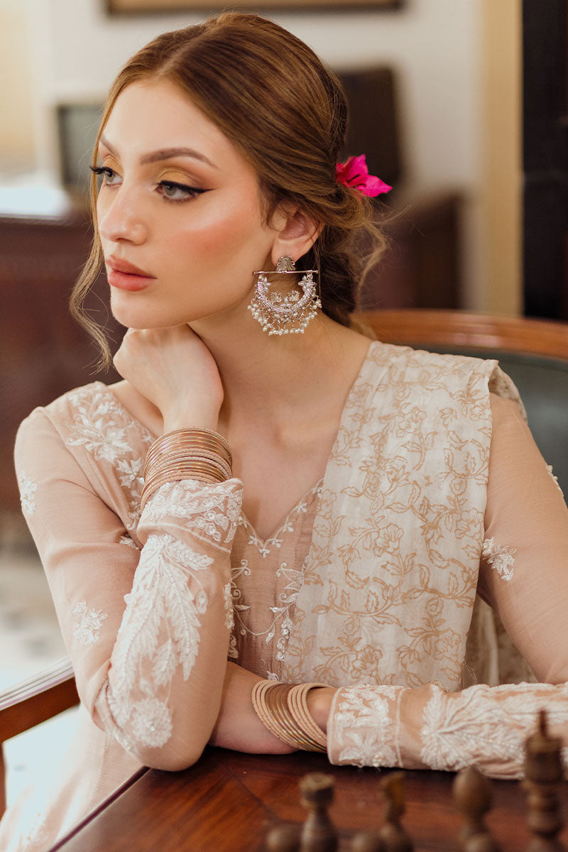 Hanam Kalidaar and Dupatta With Pants