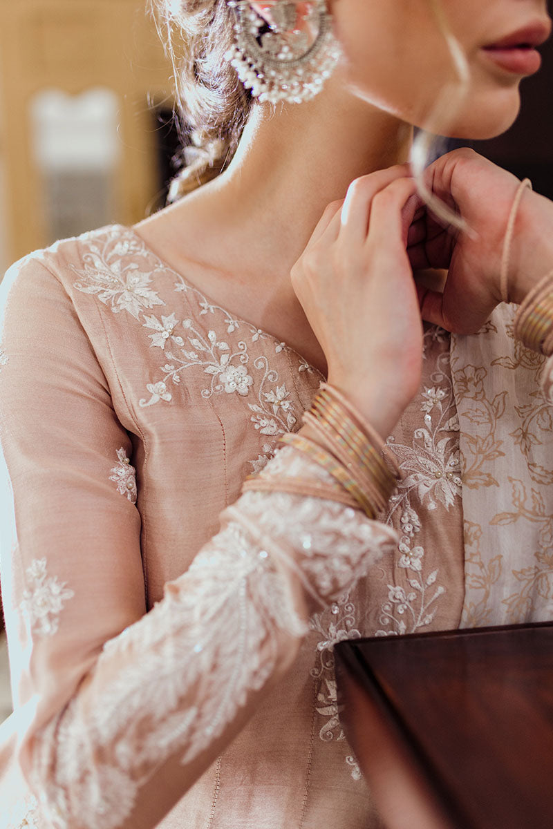 Hanam Kalidaar and Dupatta With Pants