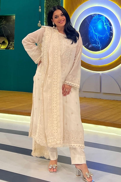 Vezna Shirt and Dupatta With Pants