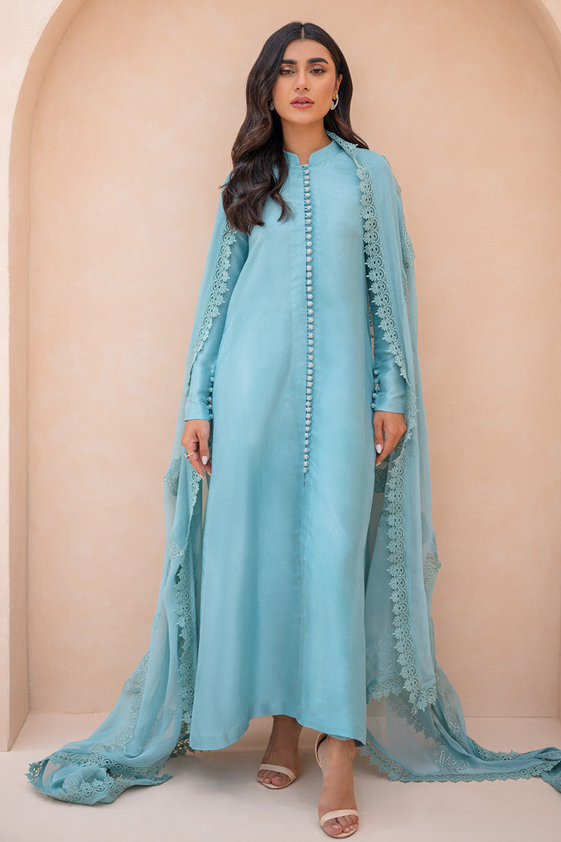 Aurora Frost Shirt and Dupatta