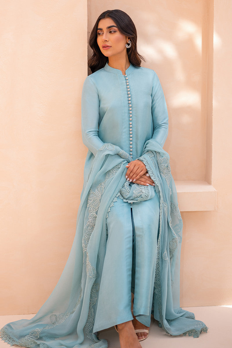 Aurora Frost Shirt and Dupatta