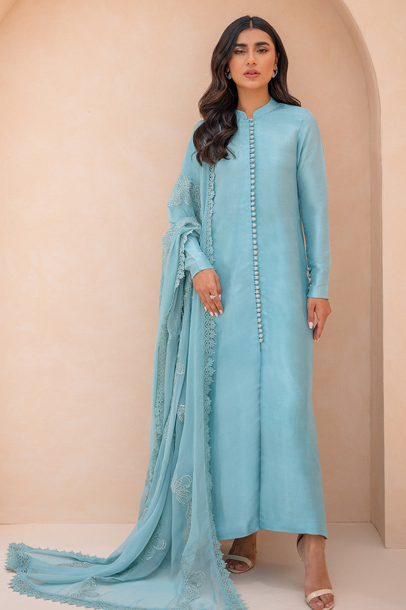 Aurora Frost Shirt and Dupatta