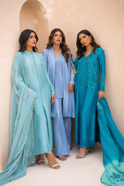 Aurora Frost Shirt and Dupatta