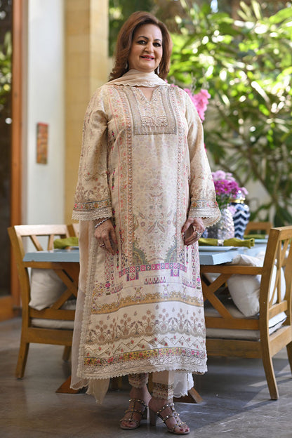 Sable Shirt and Dupatta