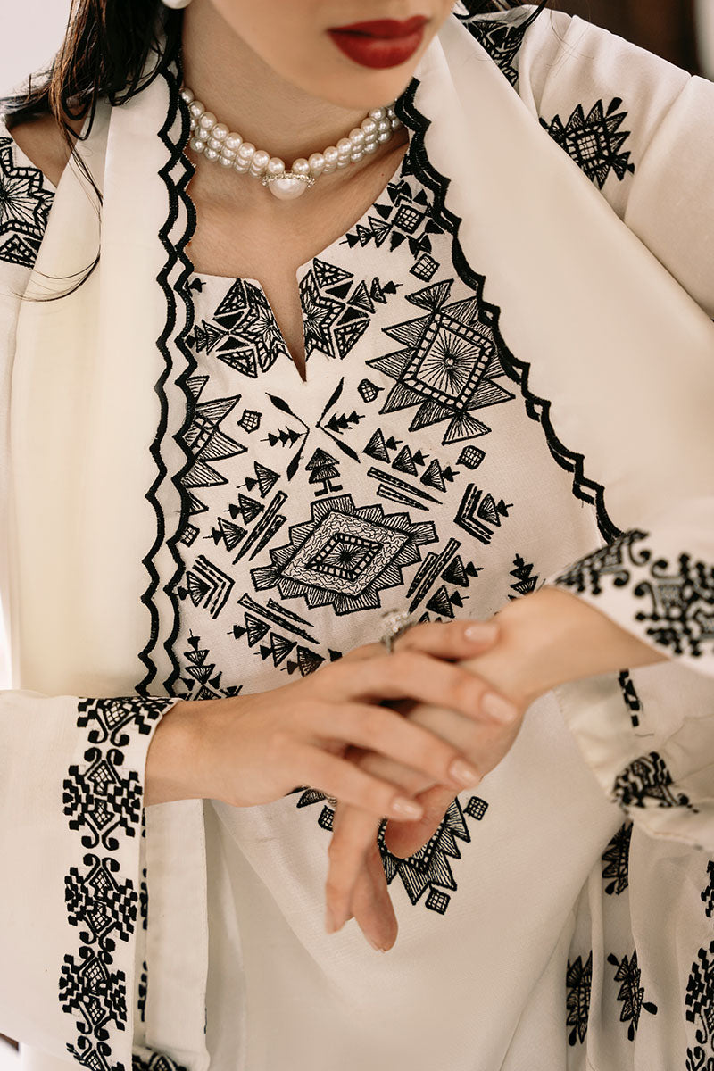 Snowstorm Shirt and Dupatta