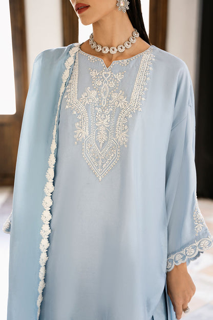 Delphinium Shirt and Dupatta