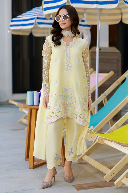 Butter Cup Shirt and Dupatta