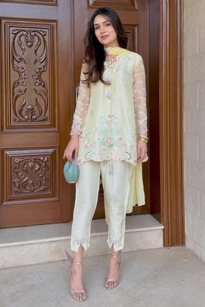 Butter Cup Shirt and Dupatta