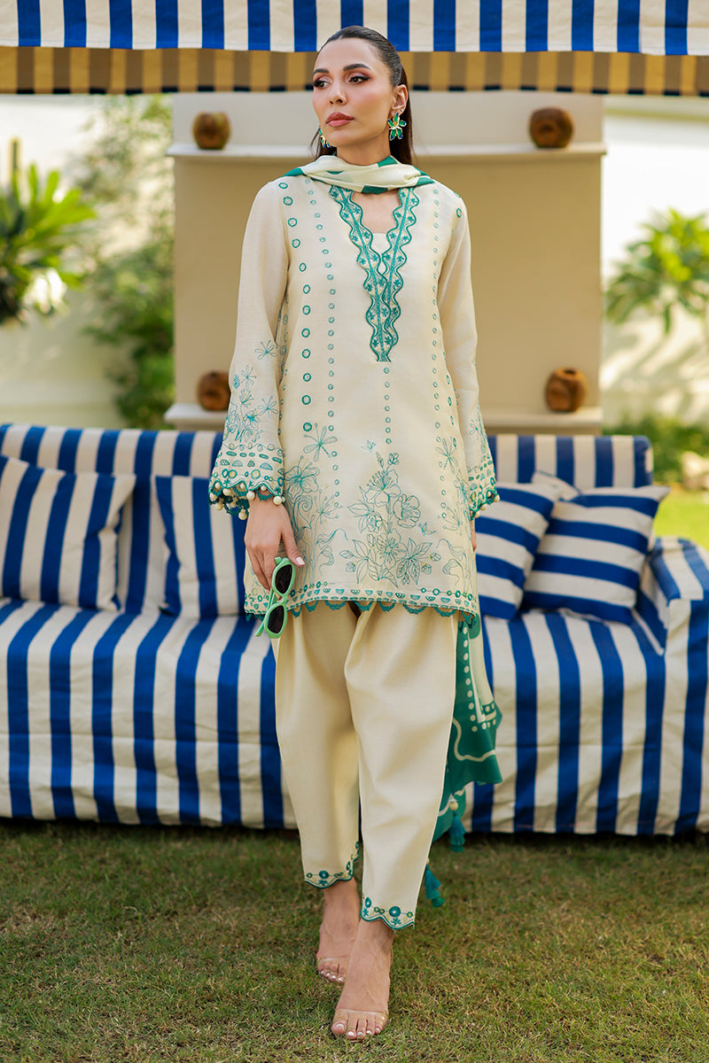 Ivoria Shirt and Dupatta
