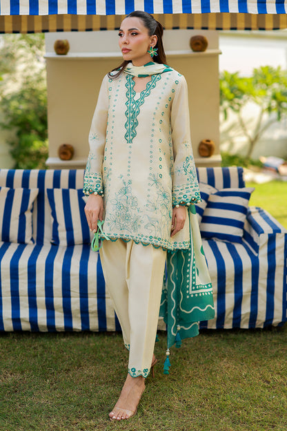 Ivoria Shirt and Dupatta