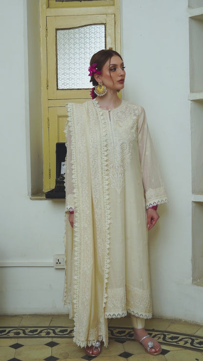 Vezna Shirt and Dupatta With Pants