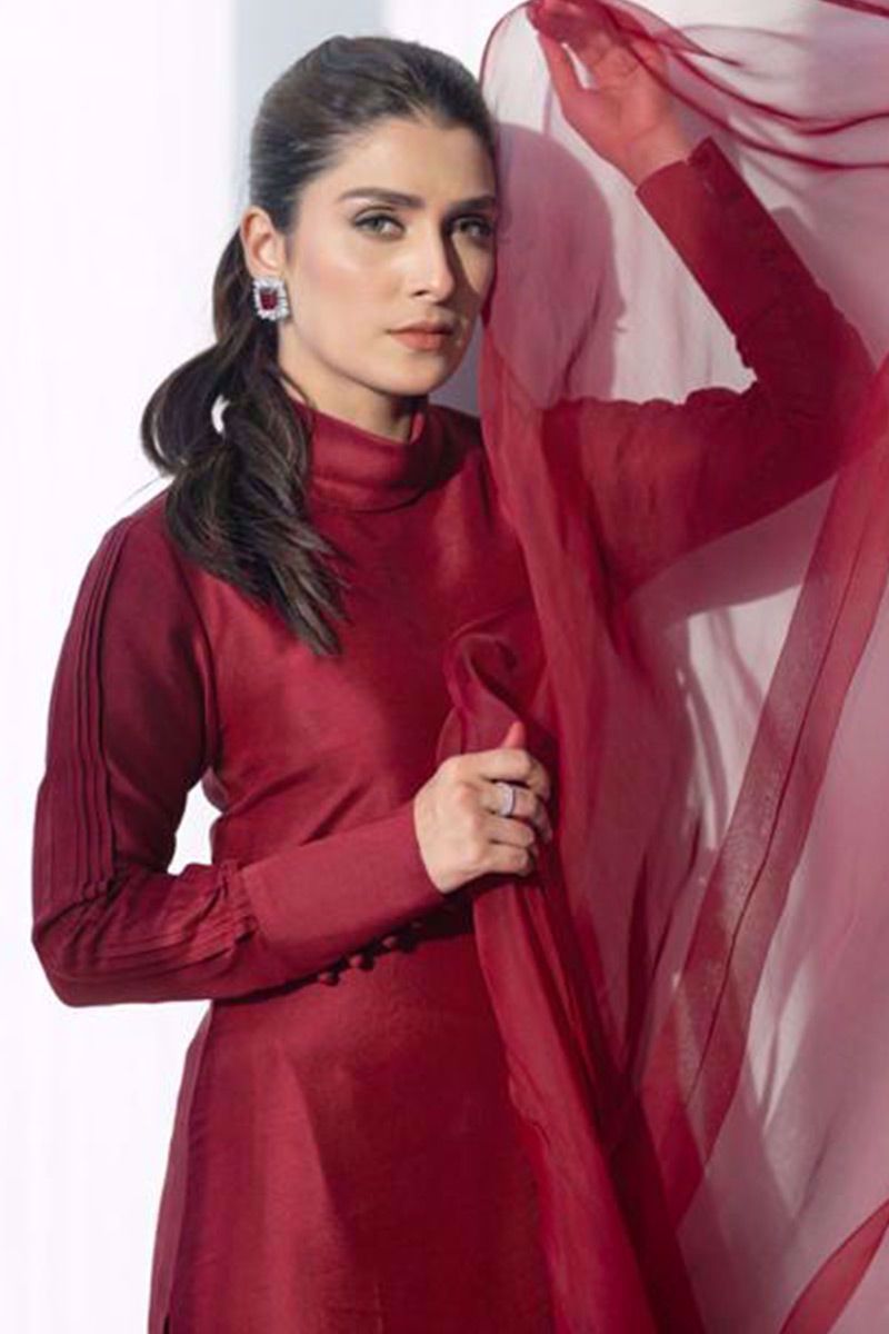 Dark fire Shirt and Dupatta