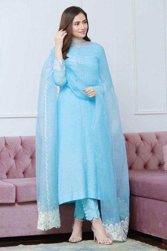 Bliss Desire Shirt and Dupatta With Pants
