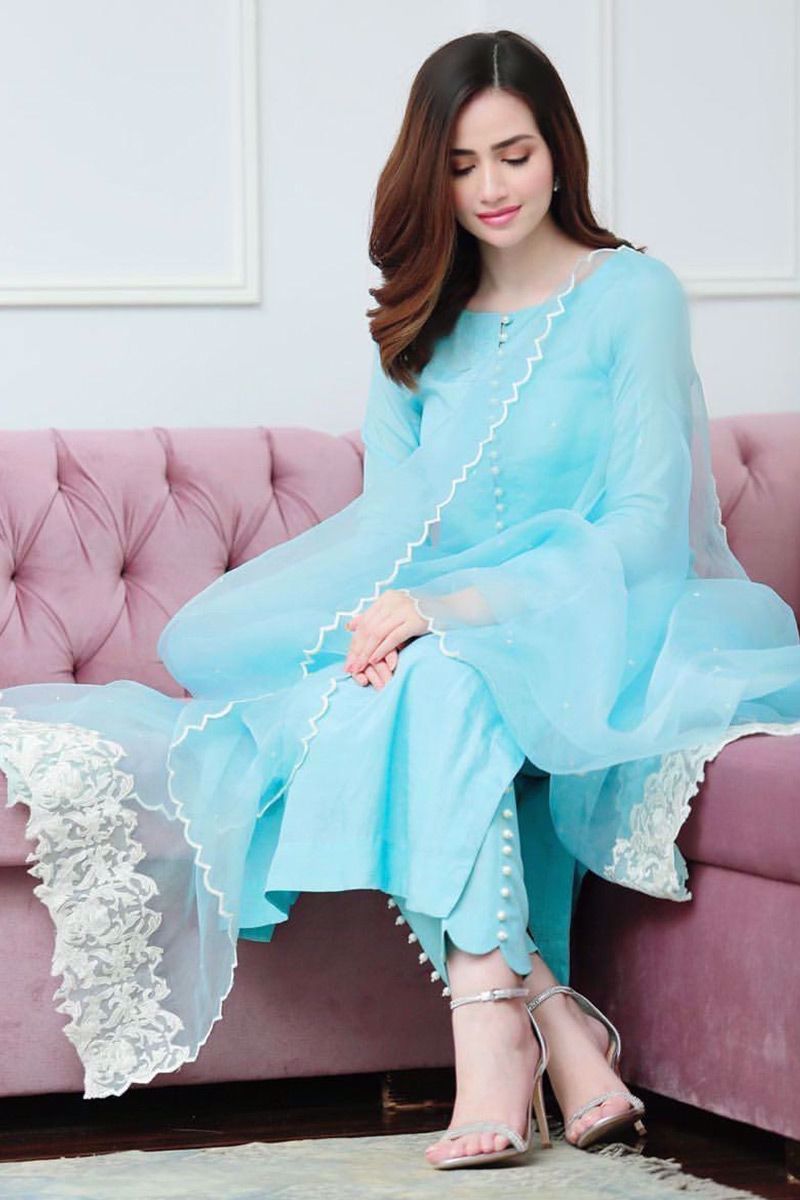 Bliss Desire Shirt and Dupatta With Pants
