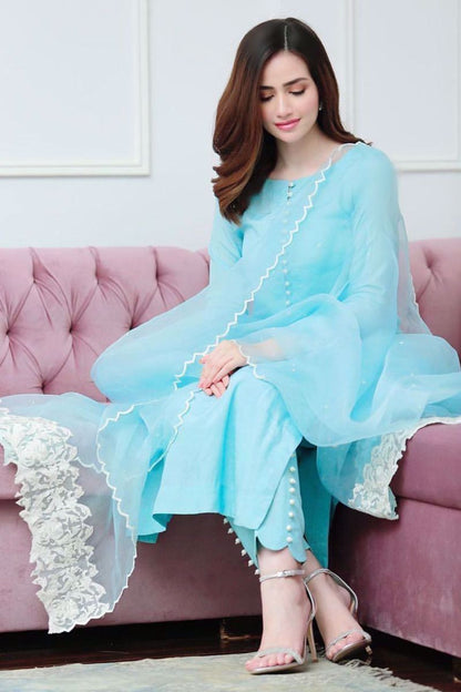 Bliss Desire Shirt and Dupatta With Pants