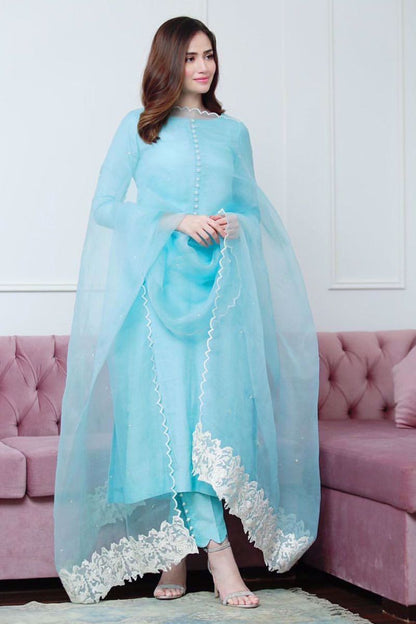 Bliss Desire Shirt and Dupatta With Pants