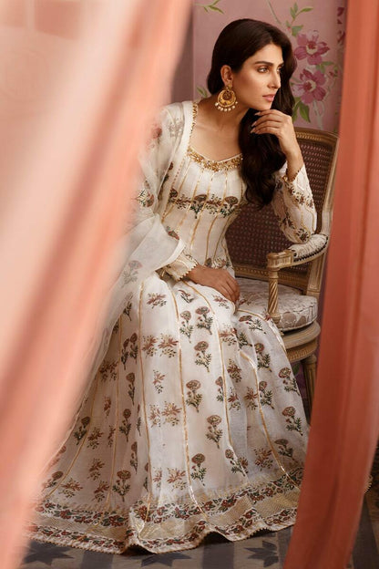 Subtle bloom Anagrkha and Dupatta