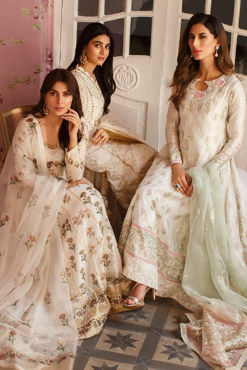 Subtle bloom Anagrkha and Dupatta