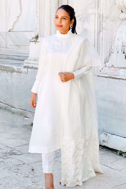 Crystal Moonstone Shirt and Dupatta