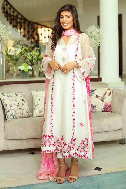 Pearl Essence Shirt and Dupatta With Pants