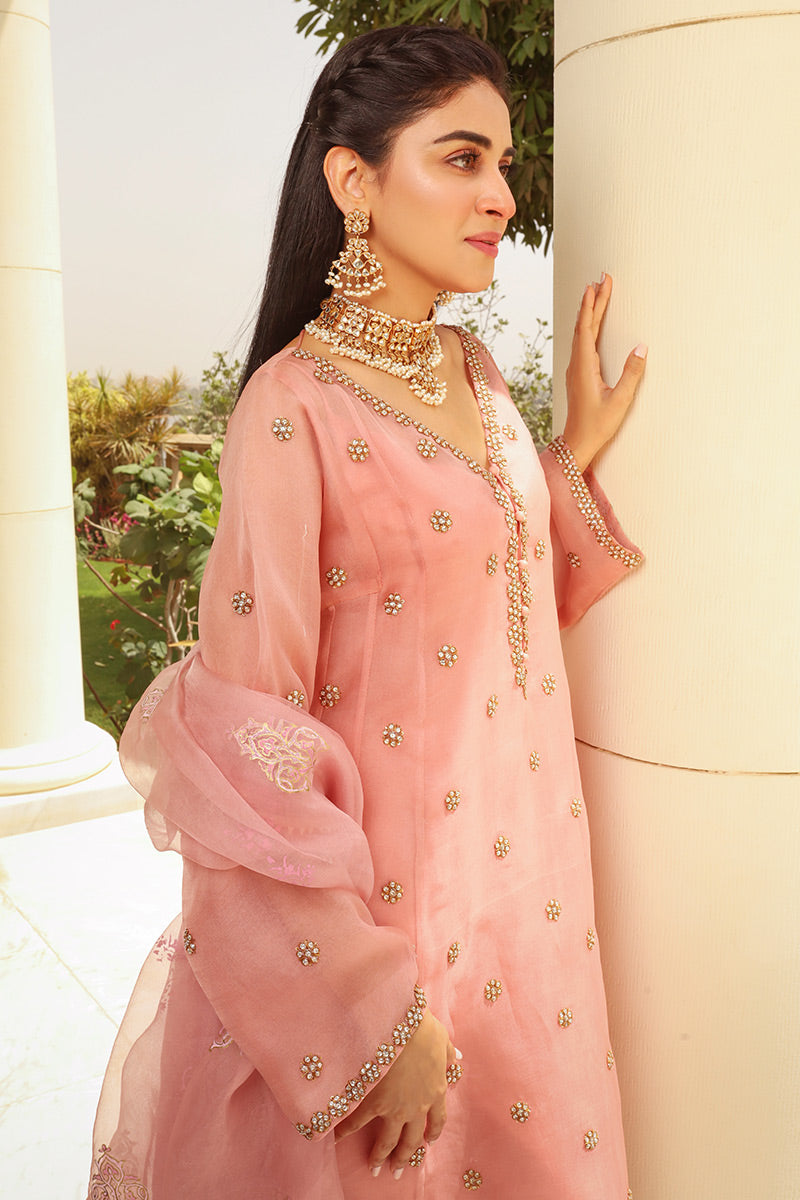 Moon Glow Shirt and Dupatta With Pants