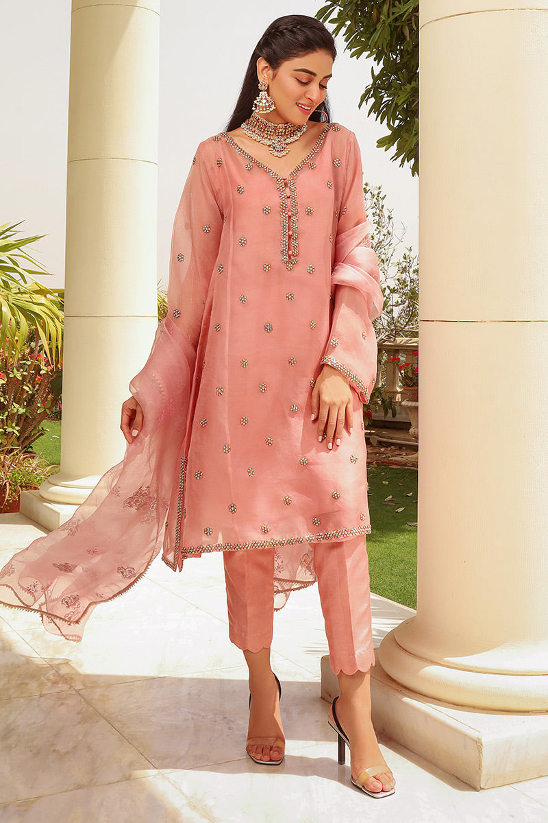 Moon Glow Shirt and Dupatta With Pants
