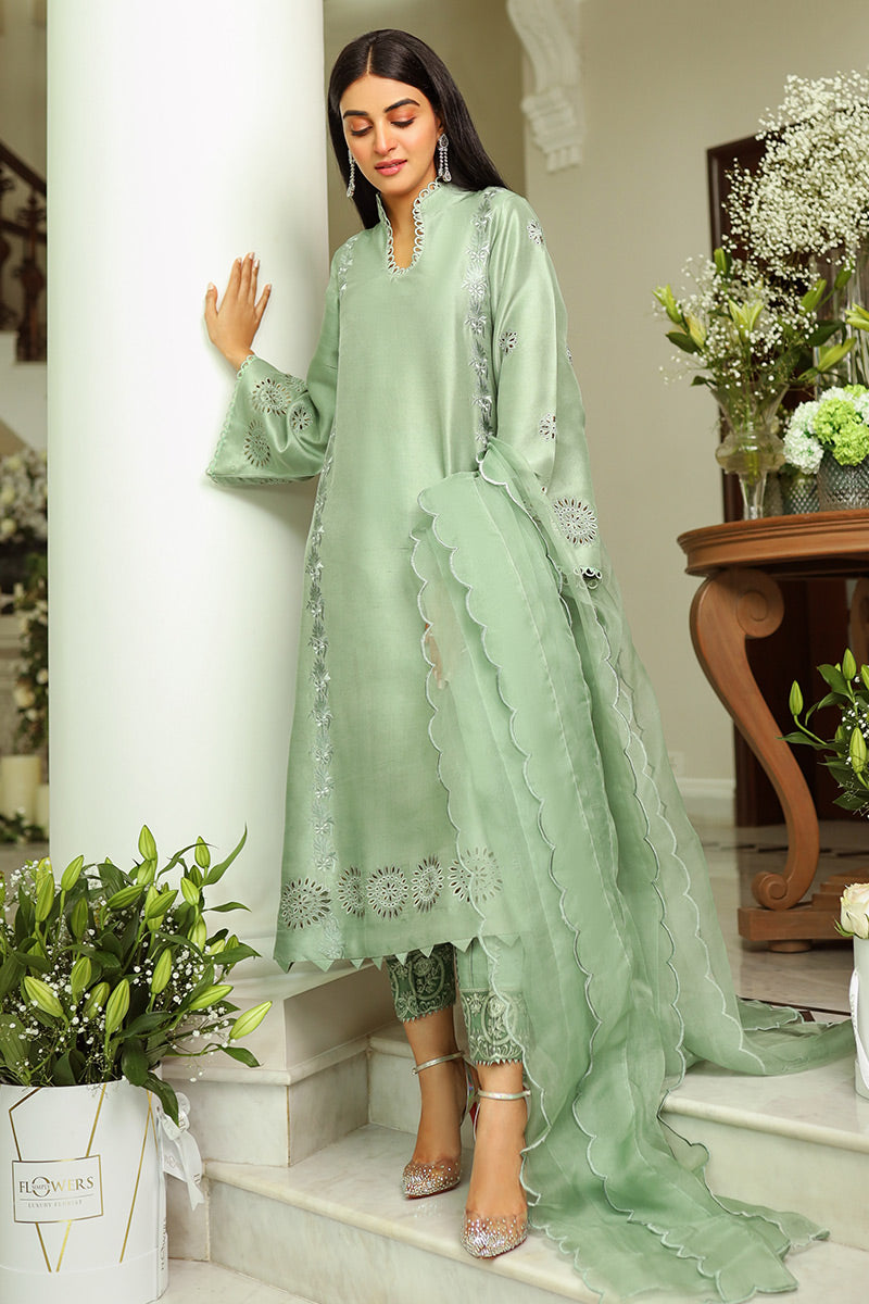 Royal Rouge Shirt and Dupatta