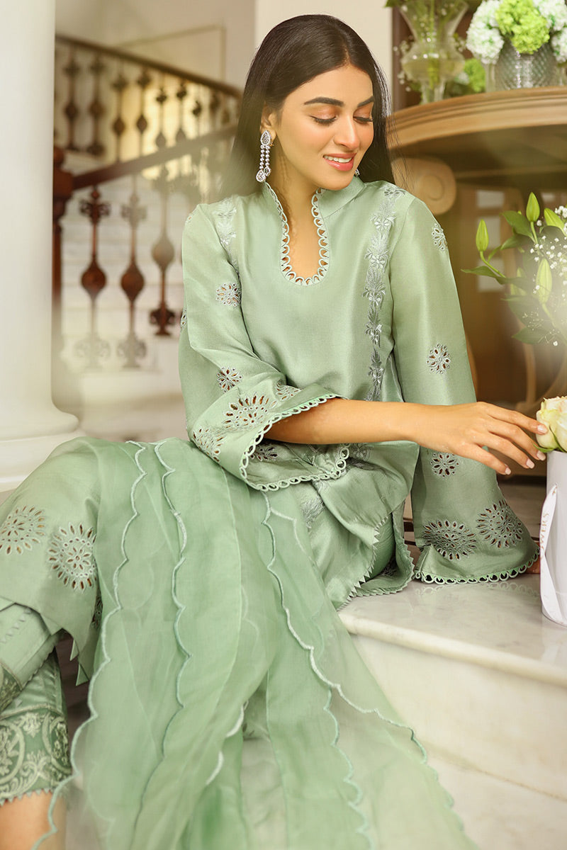 Royal Rouge Shirt and Dupatta