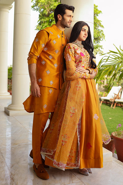 Delina Kalidaar and Dupatta With Pants