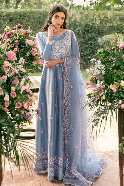 Periwinkle Bloom Kalidaar and Dupatta