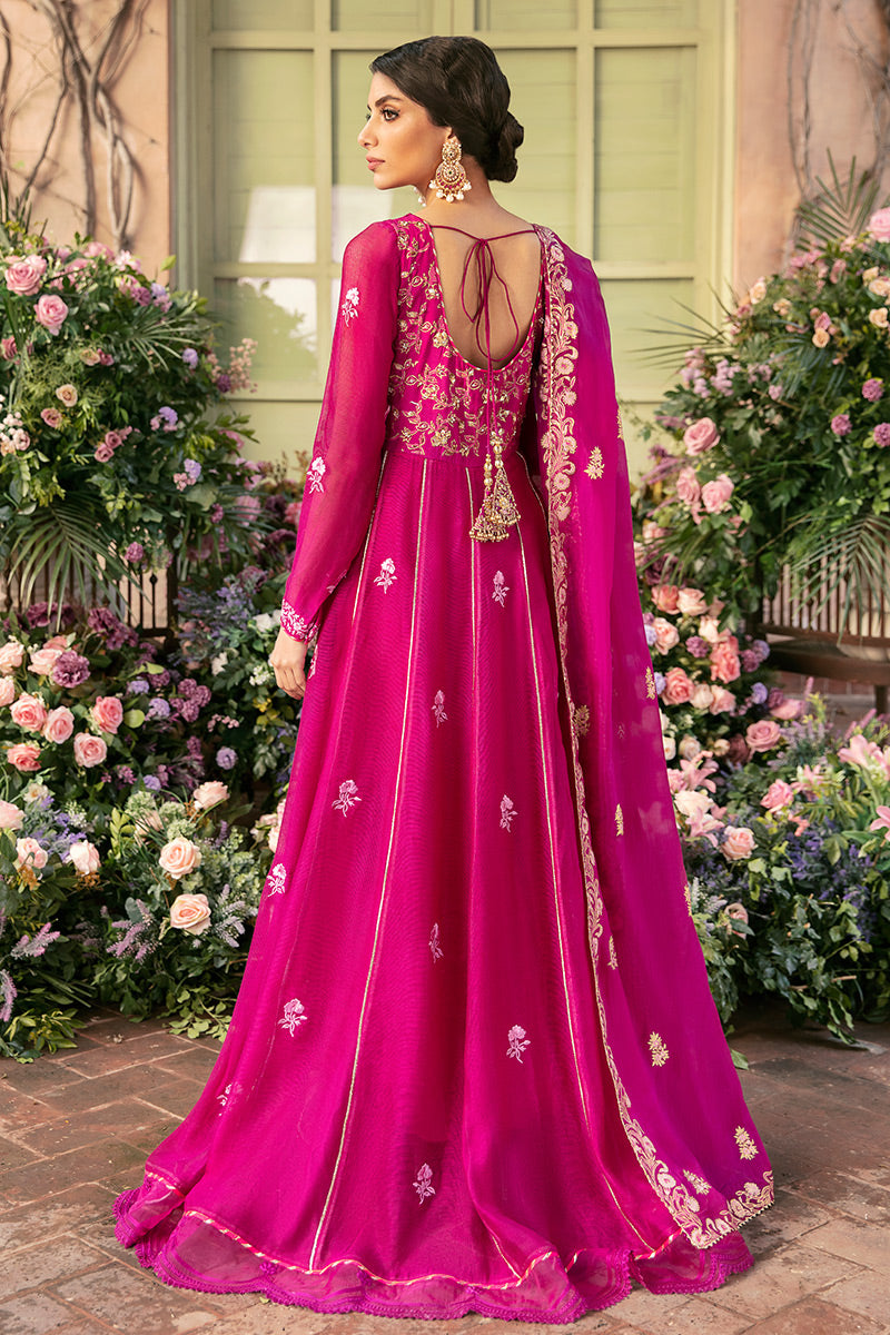 French Rose Kalidaar and Dupatta
