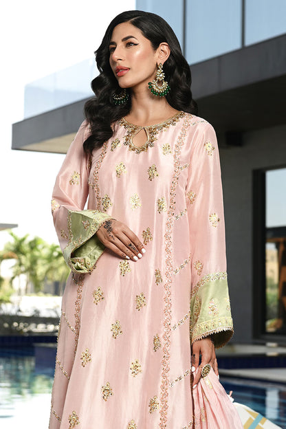 Crystal Rose Shirt and Dupatta